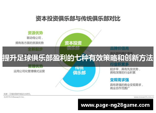 提升足球俱乐部盈利的七种有效策略和创新方法